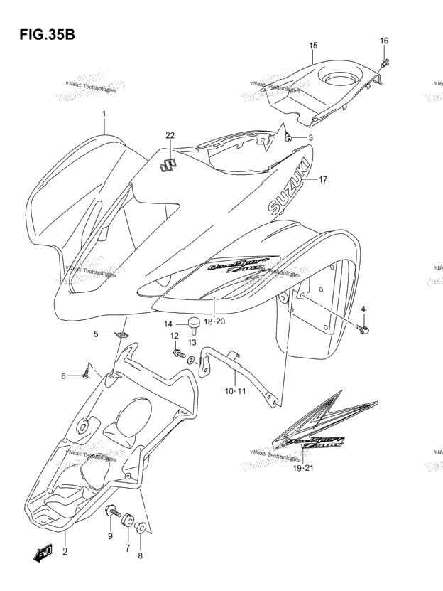 Front Fender (Model K7)