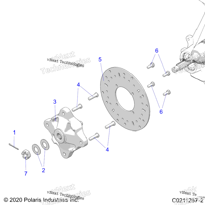 Suspension, Front Hub & Brake Disc