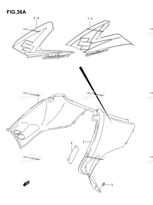 Side Cover (Model K5/K6)