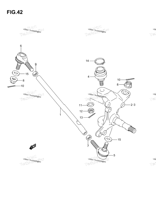 Steering Knuckle (Model K3/K4)