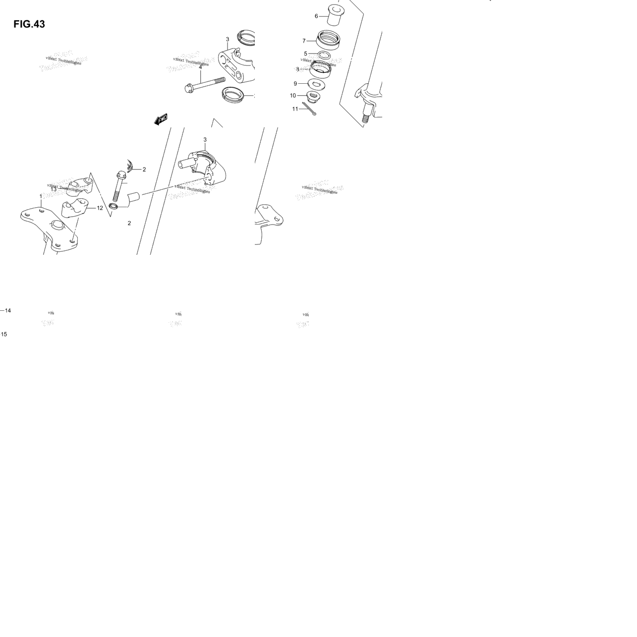Steering Shaft (Model K3/K4)