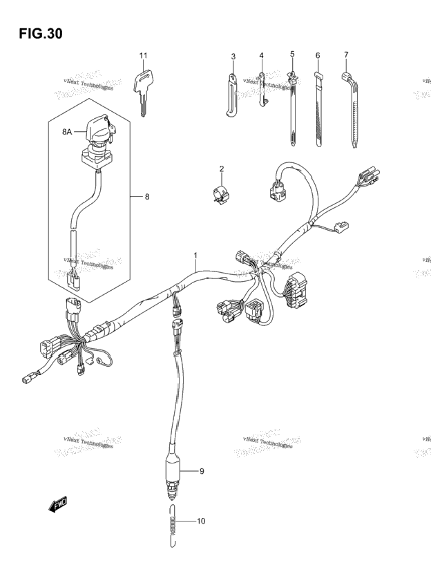 Wiring Harness (Model K3)