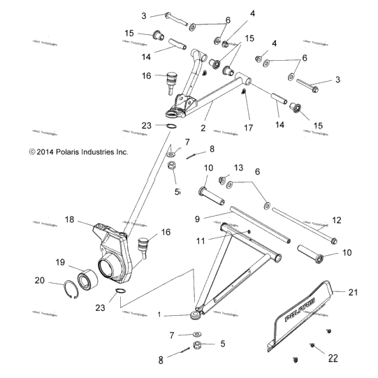 Suspension, Front