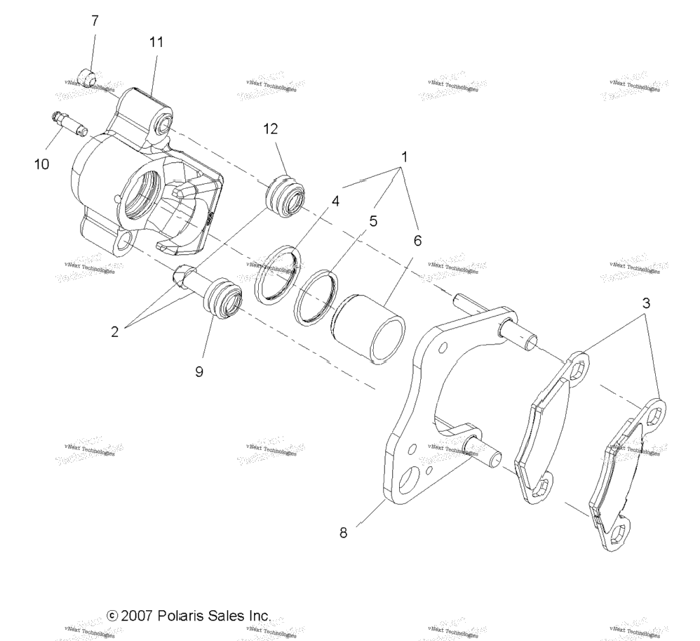 Brakes, Front Caliper