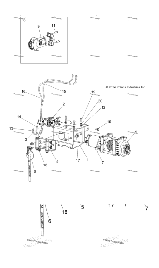 Chassis, Winch