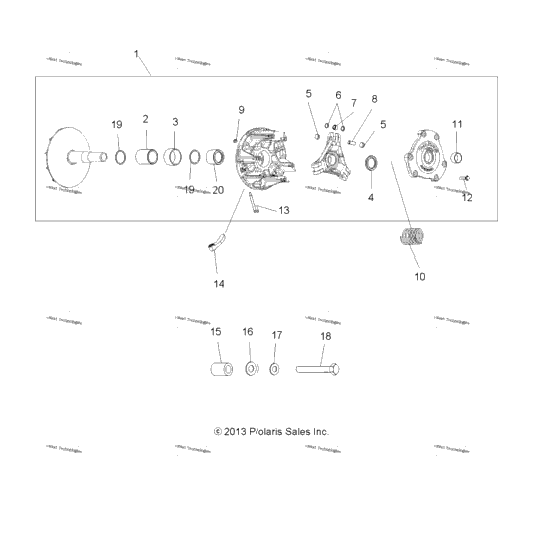Drive Train, Primary Clutch