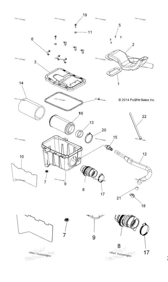 Engine, Air Intake System