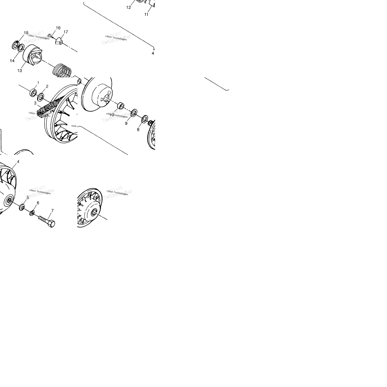 Driven Clutch Xplorer 300