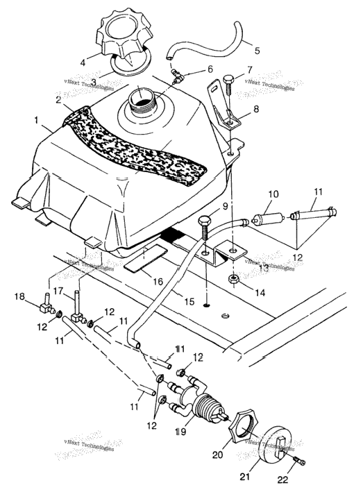 Fuel Tank Xplorer 300