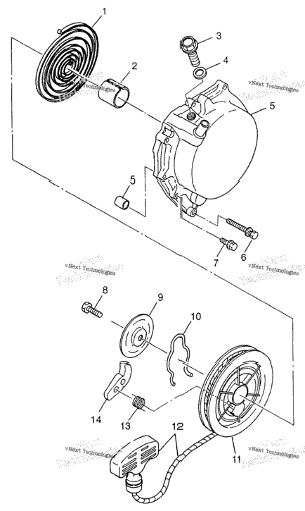 Recoil Starter Xplorer 300
