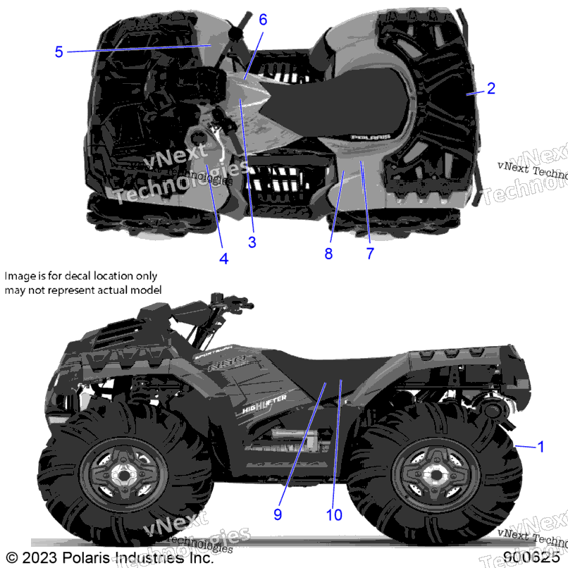Body, Decals Standard