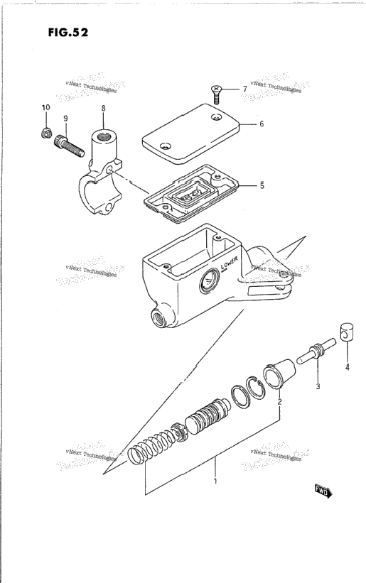 Clutch Cylinder (Vs1400glfh)