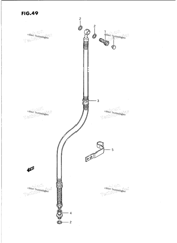 Front Brake Hose