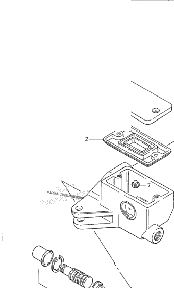 Front Master Cylinder (Model L/M/N/P/R/S)
