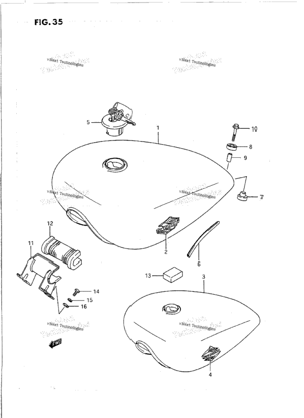 Fuel Tank (Model H/J)