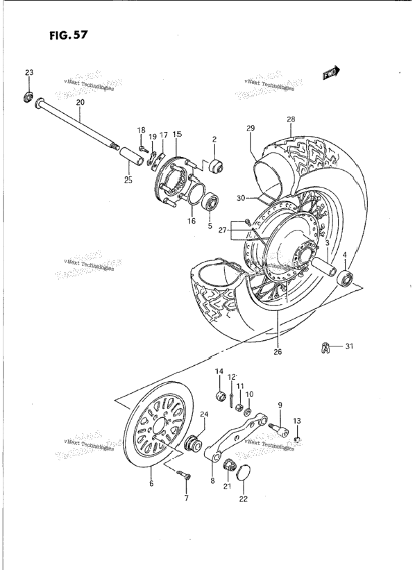 Rear Wheel
