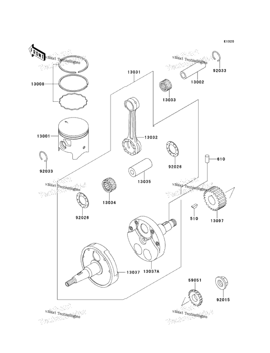 Crankshaft/Piston(S)