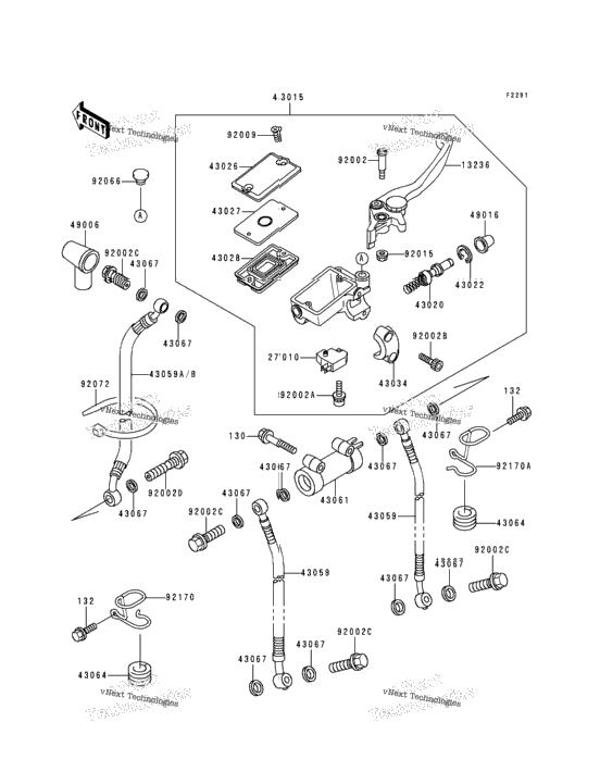 Front Master Cylinder