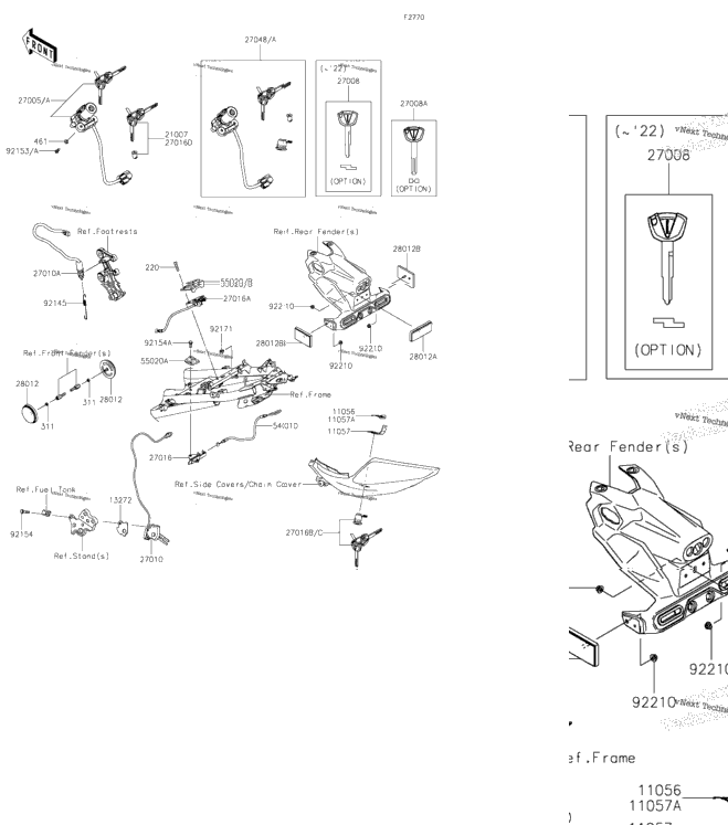 Ignition Switch/Locks/Reflectors