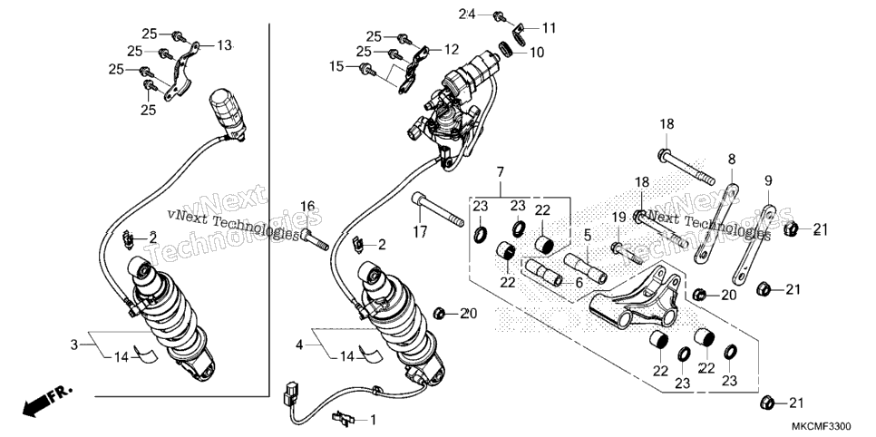 Rear Shock Absorber
