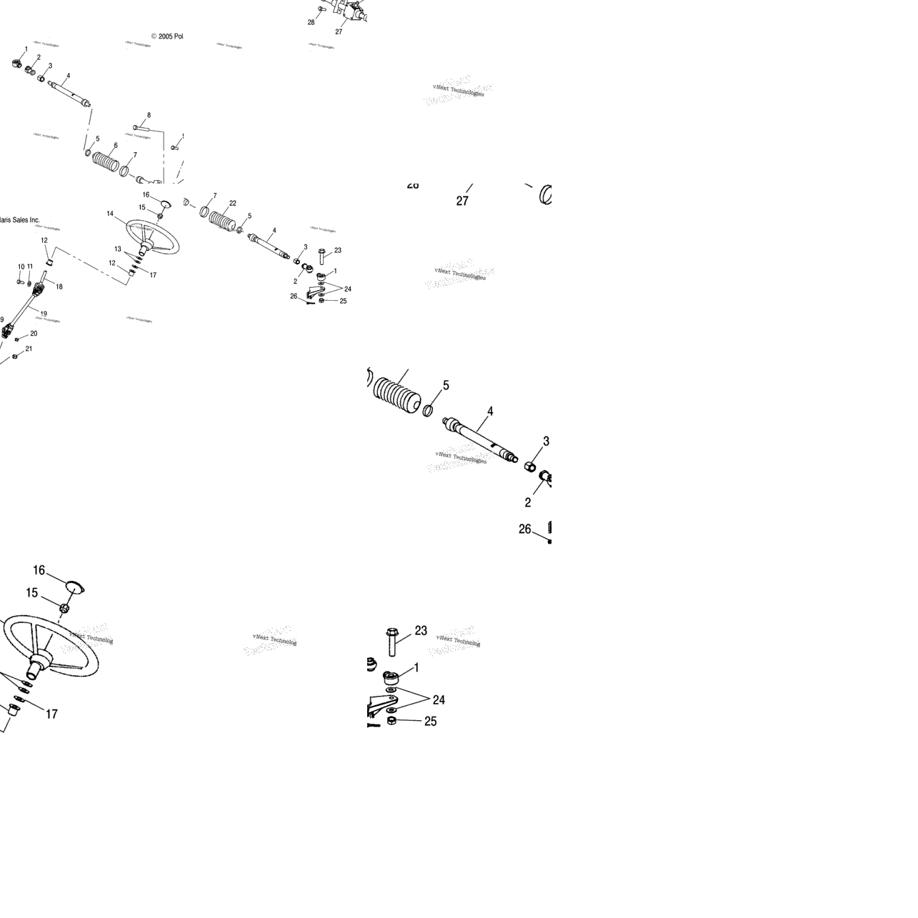 Steering, Steering Asm