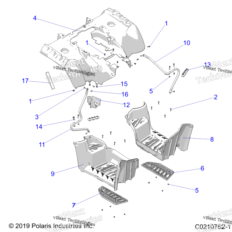 Body, Rear Cab & Footwell