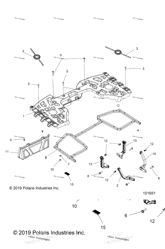 Body, Rear Rack Asm