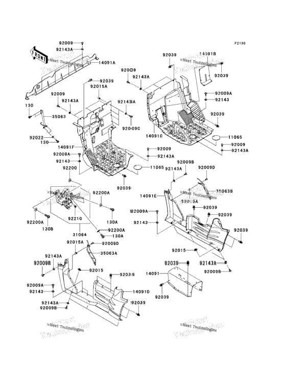Frame Fittings (Front)
