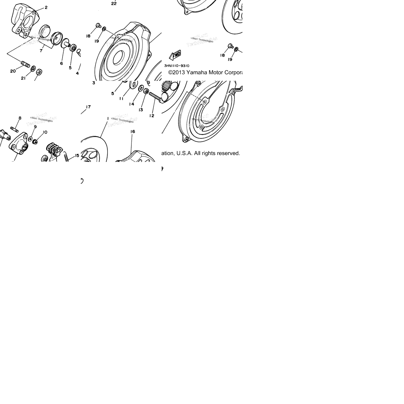 Rear Brake Caliper