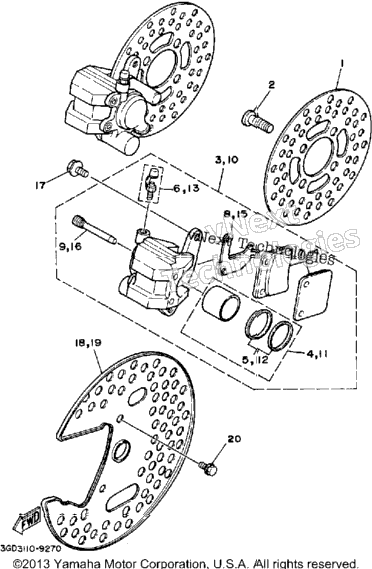 Front Brake Caliper