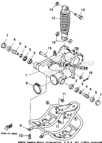 Swing Arm-Rear Shocks