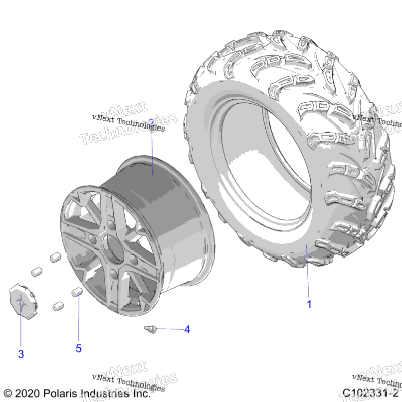 Wheels, Rear A23sxa85a6/A1