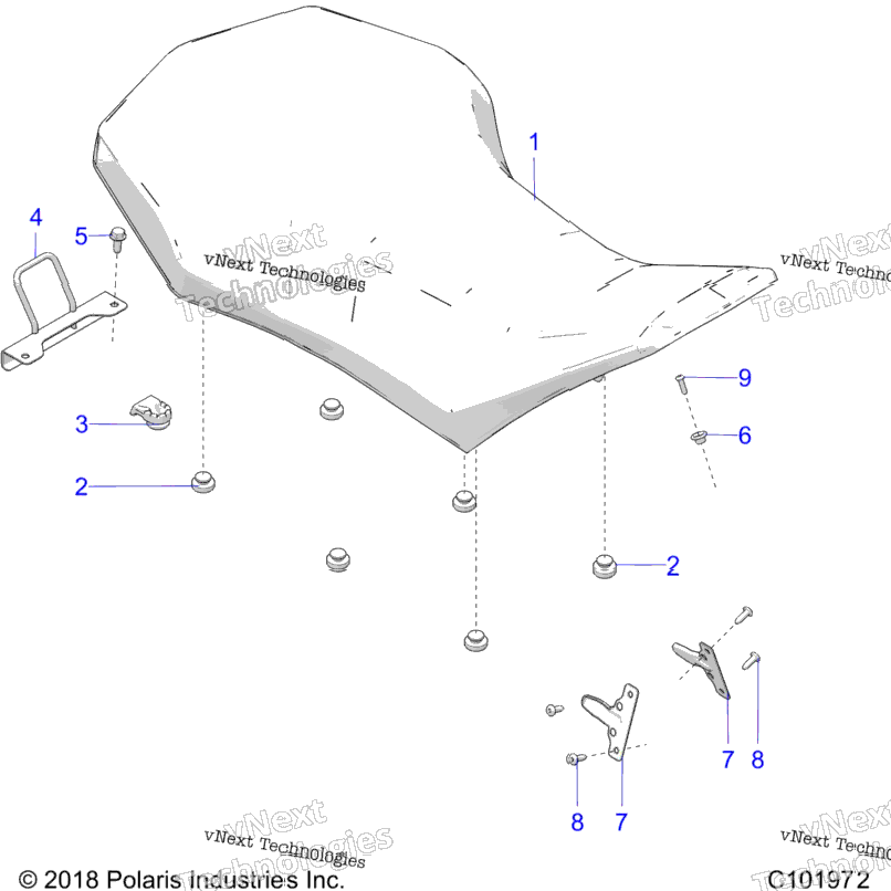 Body, Seat A23sxa85a6/A1/Ea9/Ag/Am