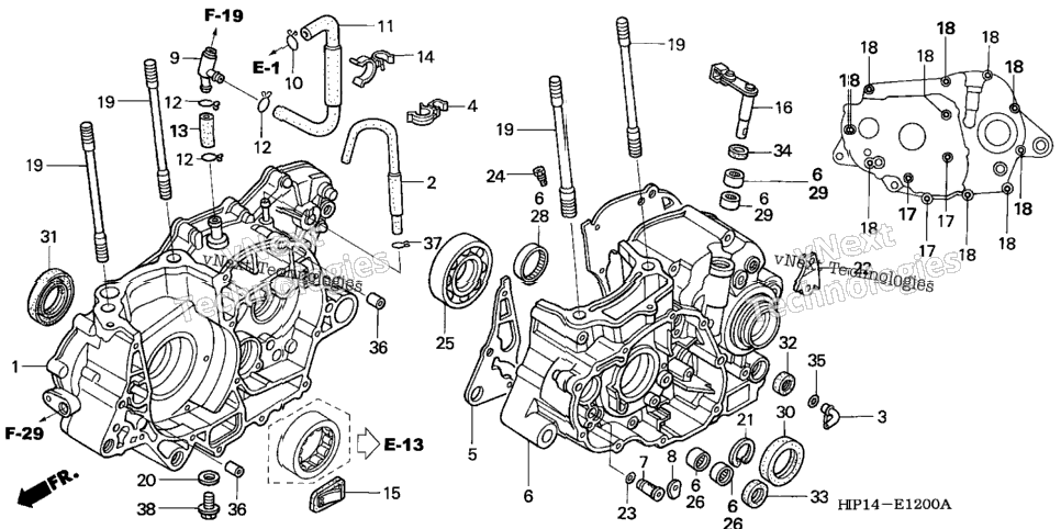 Crankcase ('04,'05)