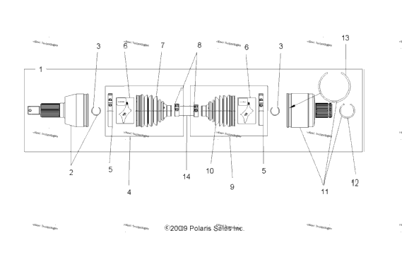 Drive Train, Drive Shaft, Rear A23sxa85a6/A1/Ea9/Ag/Am