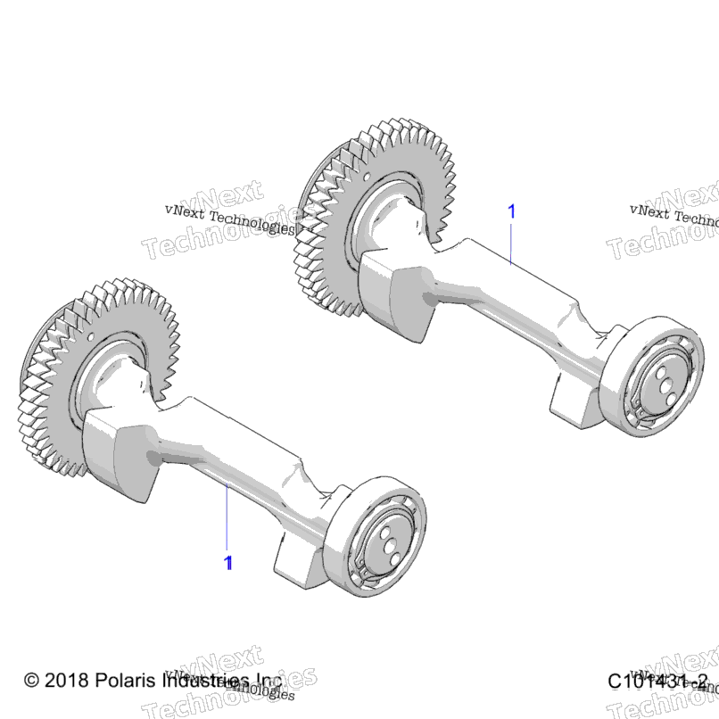 Engine, Balance Shaft A23sxa85a6/A1/Ea9/Ag/Am