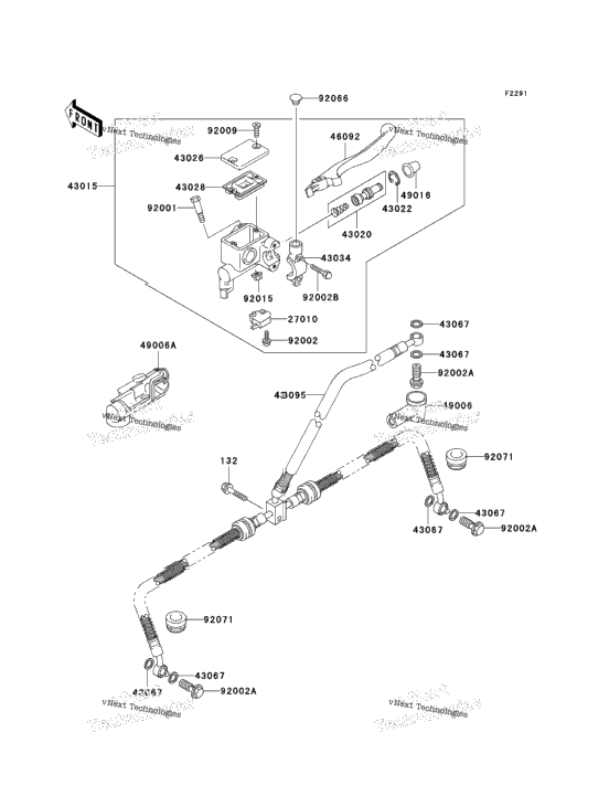 Front Master Cylinder
