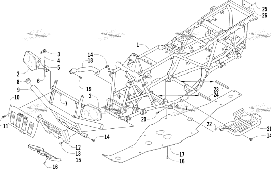 Frame And Related Parts