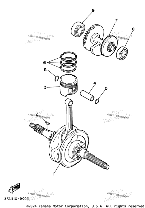 Crankshaft Piston