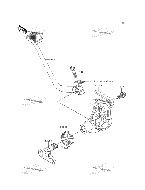 Brake Pedal/Torque Link
