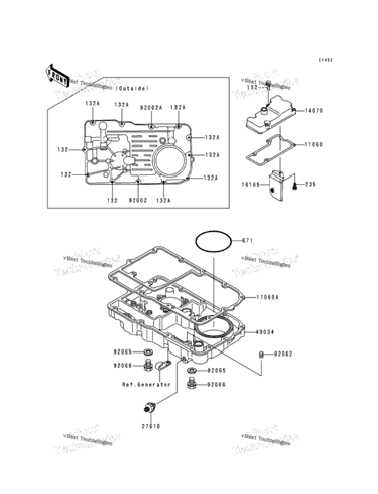 Breather Cover/Oil Pan
