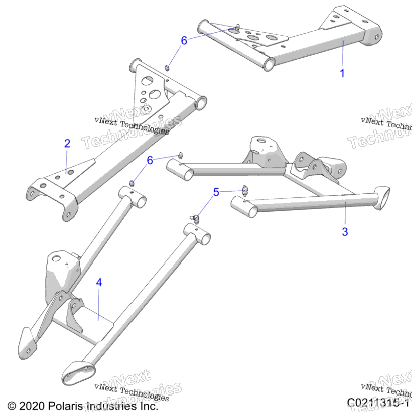 Suspension, Rear Control Arms A23sxa85a6/A1/Ea9/Ag/Am