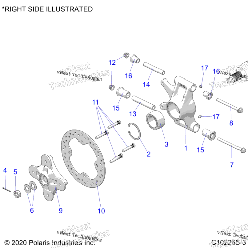 Suspension, Rear Hubs, Carrier & Brake Disc A23sxa85a6/A1/Ea9/Ag/Am