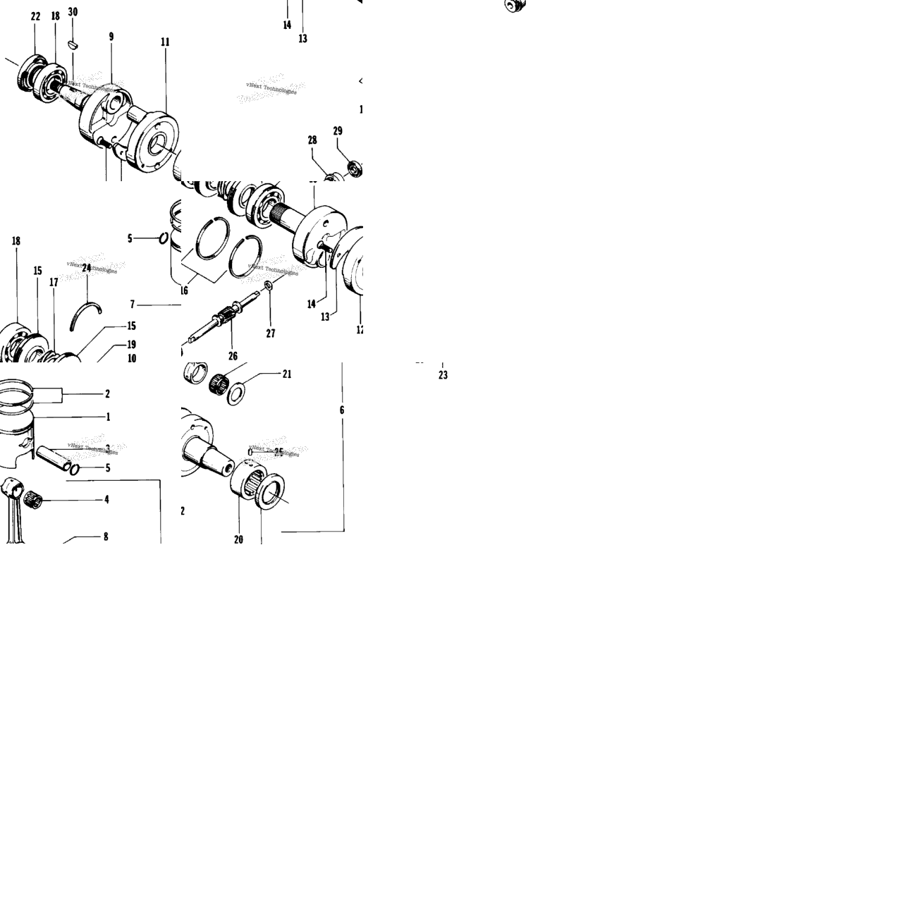 Piston And Crankshaft