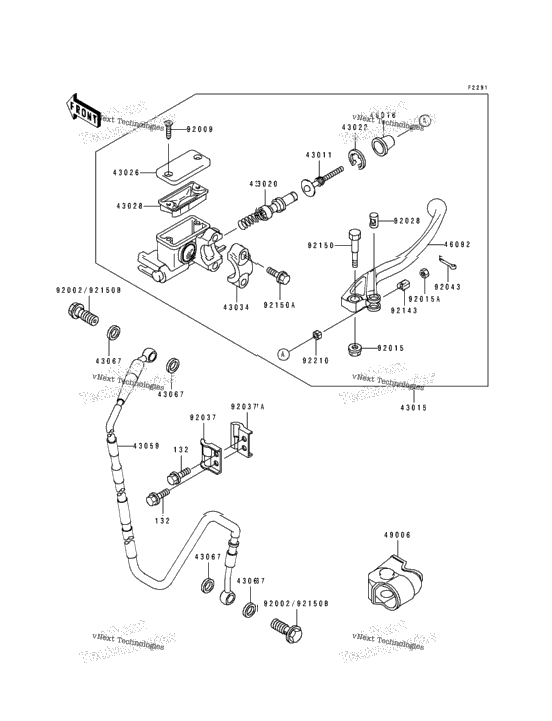 Front Master Cylinder