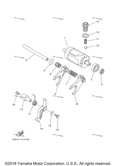 Shift Cam Fork