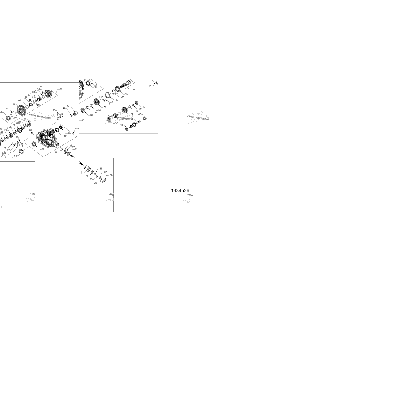 Drive Train, Main Gearcase Internals