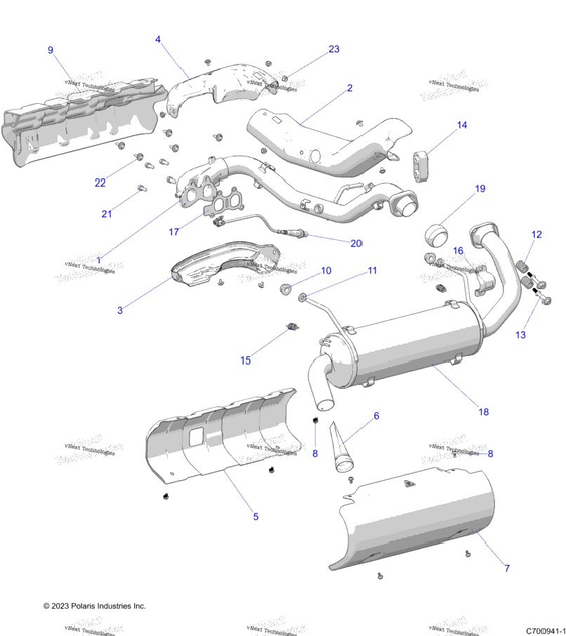 Engine, Exhaust System