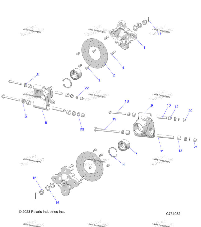 Suspension, Rear Carrier