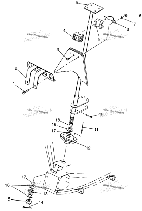 Steering Post Magnum 6X6 & Swedish Magnum 6X6 S97ae42e